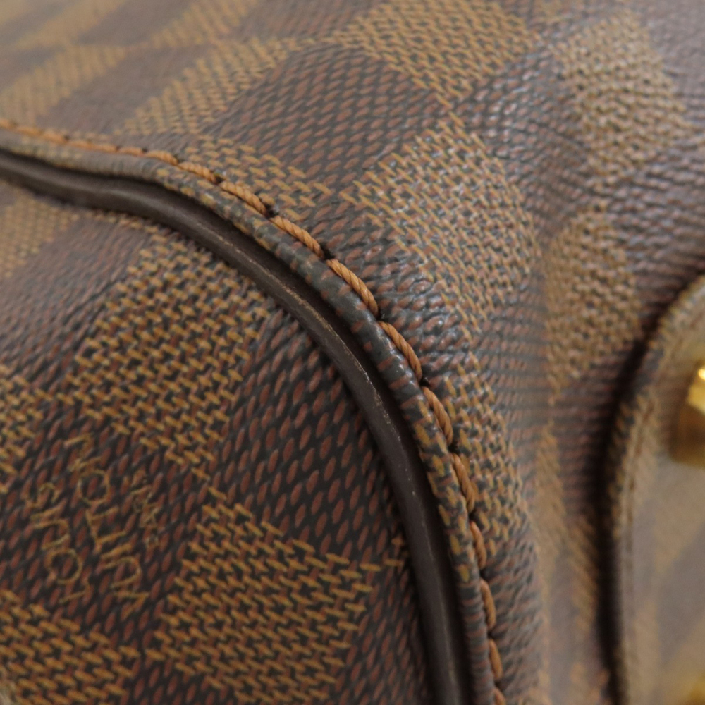 LOUIS VUITTON Authentic Brown Damier Canvas Tote Bag - Picture 16 of 16